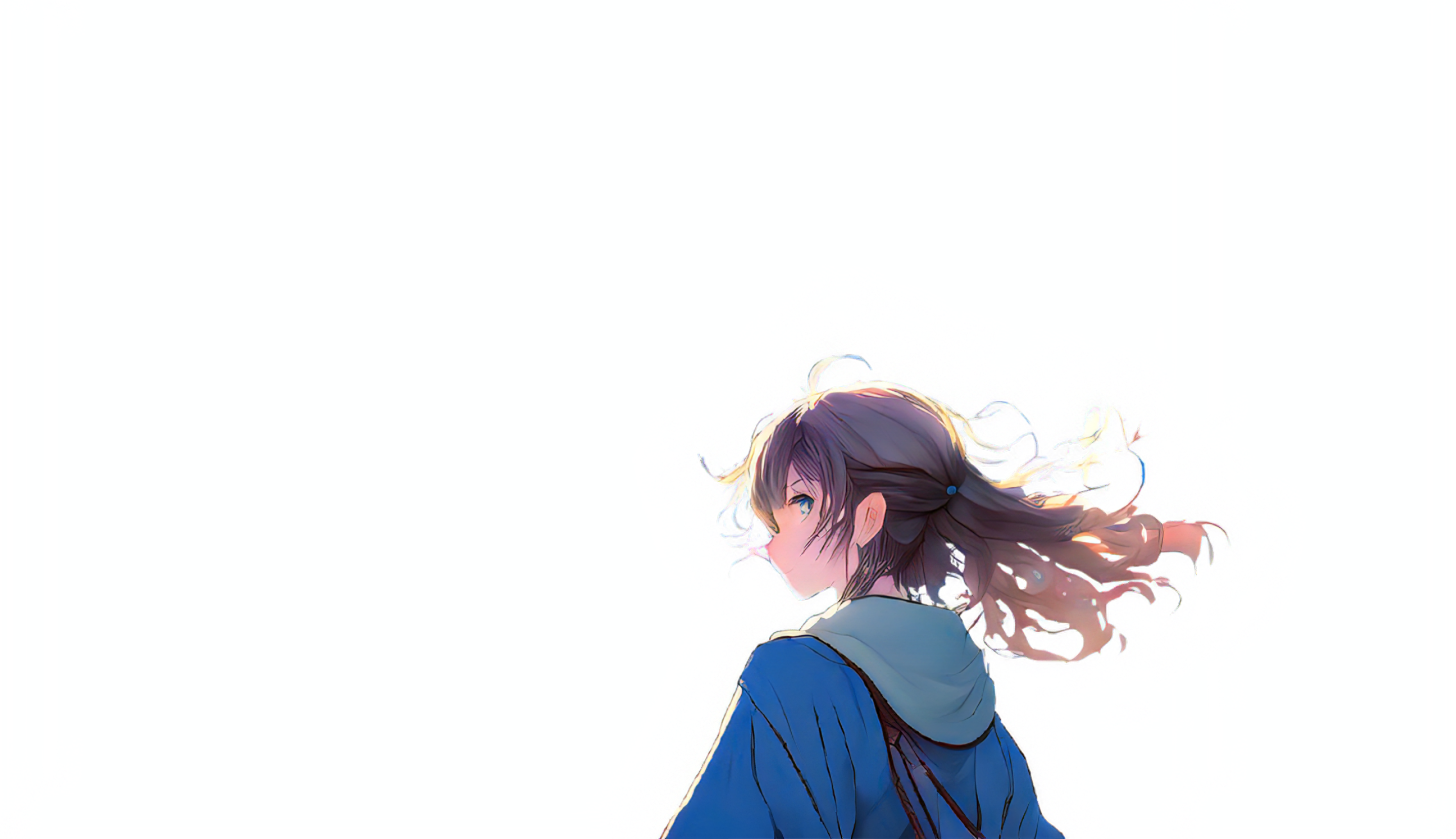 アニメ風の少女のイメージ